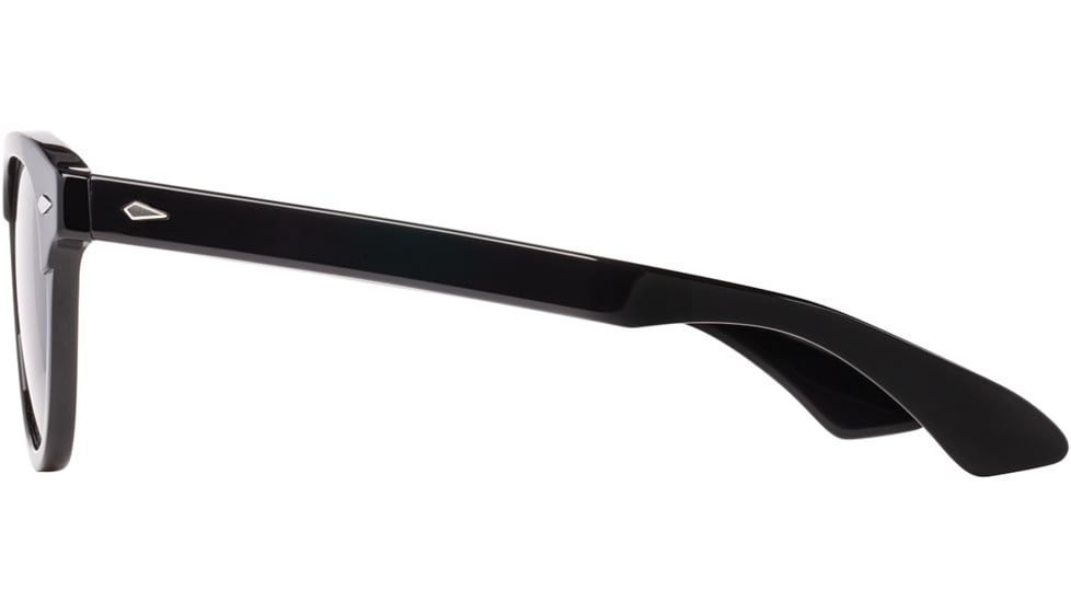 AO Times Sunglasses, Black Frame, True Color Gray AOLite Nylon Lens - Polarized - 49-21-145, TIM549ST-GYN-P