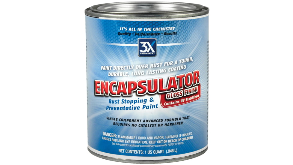 AP Products Encapsulator Gloss, Black, Quart, 125
