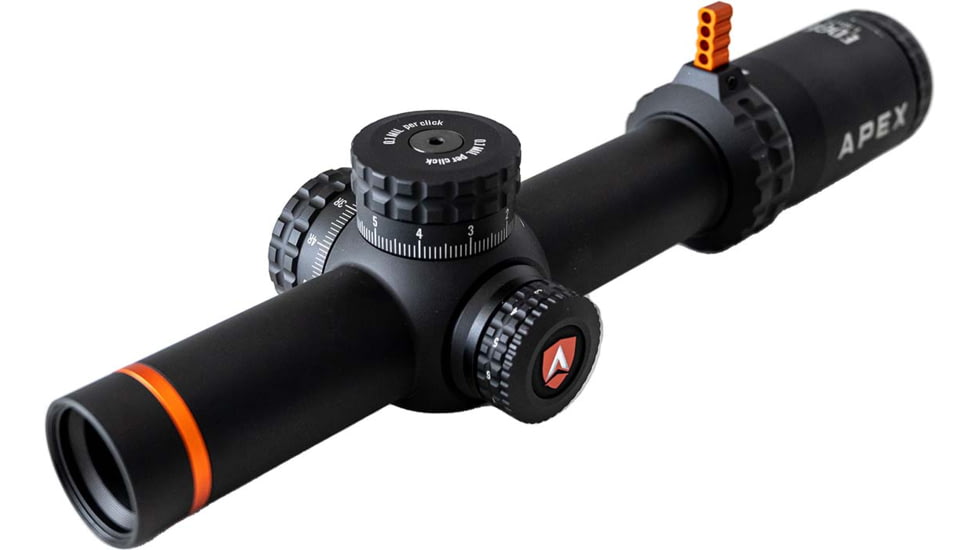 Apex Optics Edge 1-10x24mm Rifle Scope, 34mm Tube, First Focal Plane FFP, HCR Hybrid Combat Reticle, Black, 110-2401