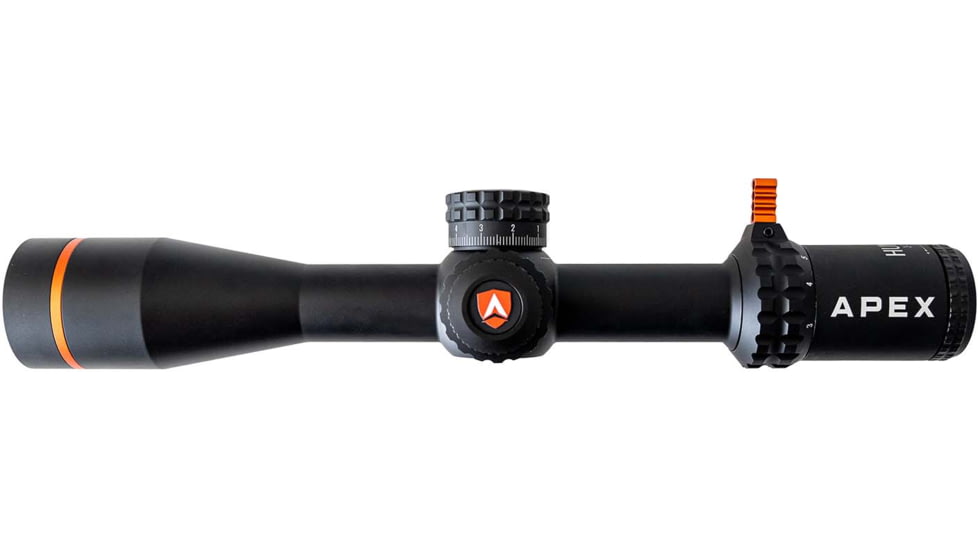 Apex Optics Hunter 3-15x44mm Rifle Scope, 30mm Tube, First Focal Plane FFP, HLR Reticle, Non-Illuminated, Black, 315-4402