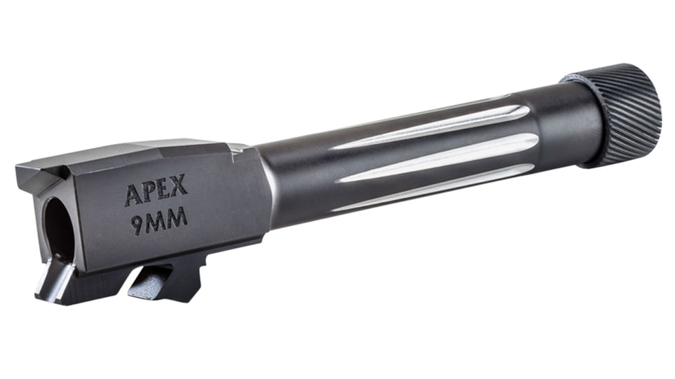 Apex Tactical Specialties 105072 Apex Grade 9mm Luger 4 FN 509 Black Melonite