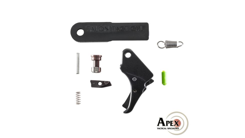 Apex Tactical Specialties Action Enhancement Trigger plus Duty Carry Kit for the M&amp;P Shield 2.0, Blsck APX100-171
