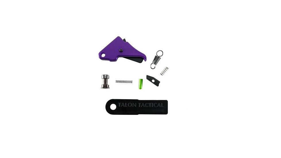 Apex Tactical Specialties Flat-Faced Forward Set Sear and Purple Trigger  Kit 250-016-924