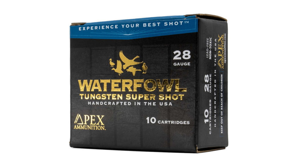 Apex Ammunition TSS Z-Series Waterfowl 28 Gauge 3/4 oz 2 3/4in 8 Shot Shotgun Ammo, 10 Rounds, Z28-8W