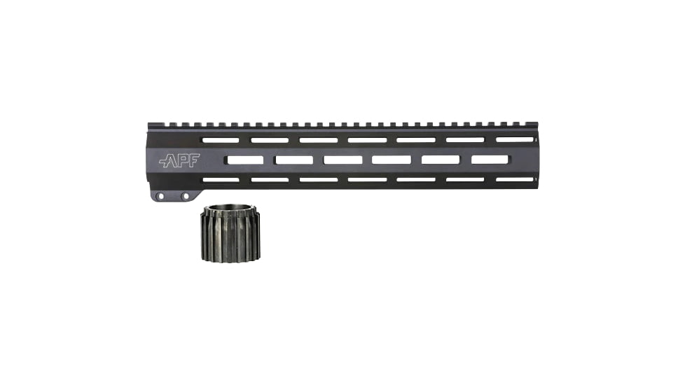 APF Armory AR-10 MLok Handguard w/Accessories, 12.5in, Black, ACCML312K