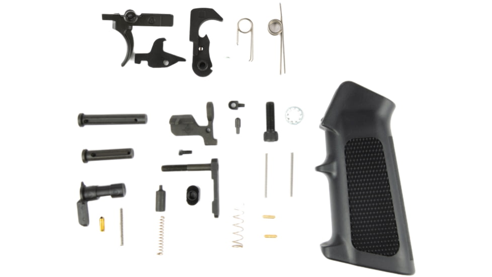 APF Armory AR-15 Complete Lower Parts Kit, Black, LP014