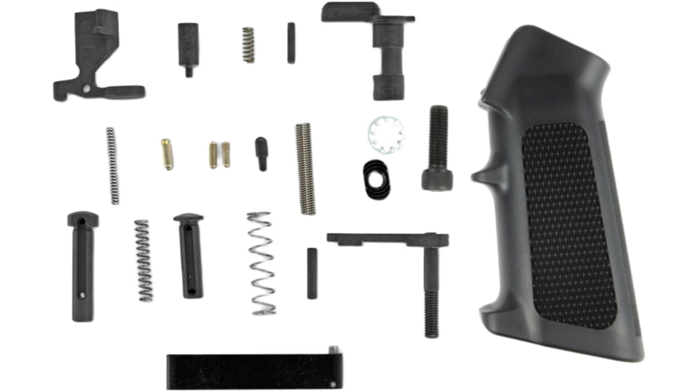 APF Armory AR-15 Lower Parts Kit w/o Trigger Group, Black, K740