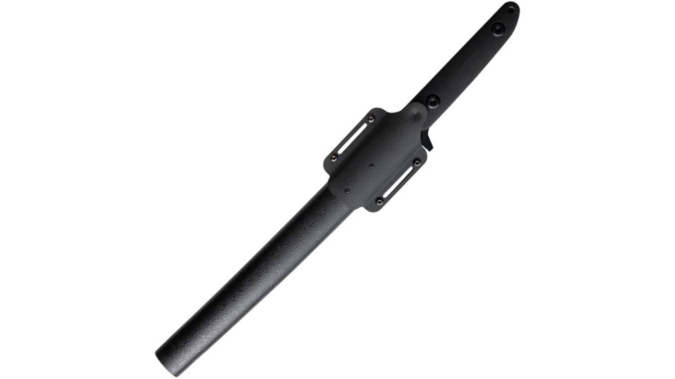 APOC by Dragon King Atrim Survival Tanto Sword, 16in Overall, 10.5in Black Oxide Coated Spring Steel Tanto Blade, Black G10 Handle, Black Synthetic Belt Sheath, SD35660