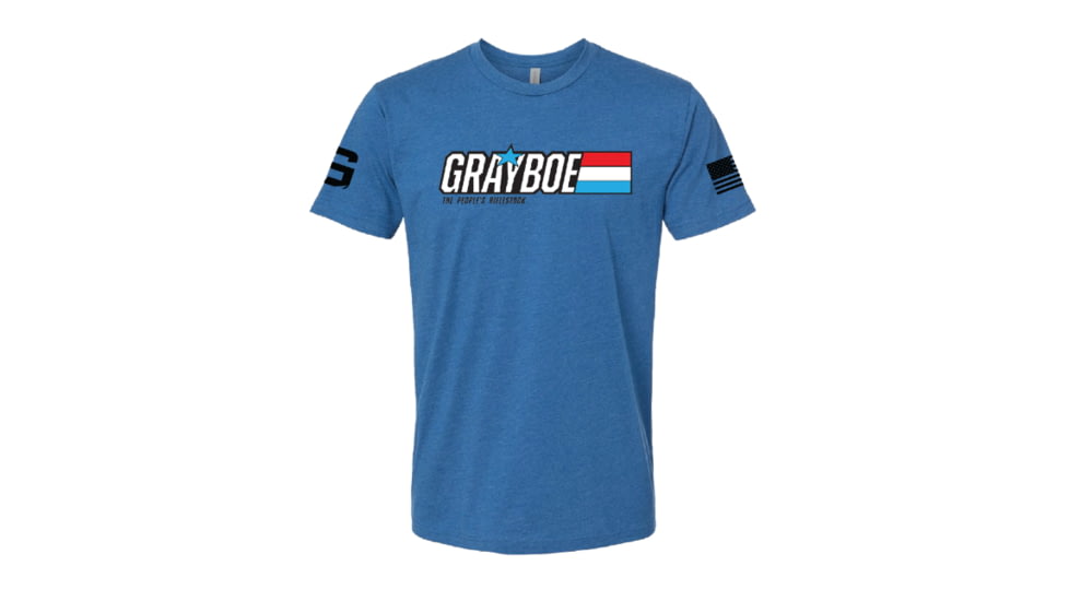 Apparel GI Joe Grayboe T-Shirt, AP-TEE-GIJBLU-LG