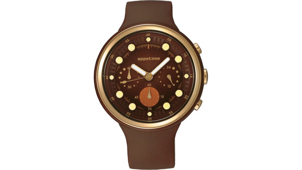 Appetime PIPS Sweets Chronograph Watch, Choco Banana, Brown Band+SVD540002