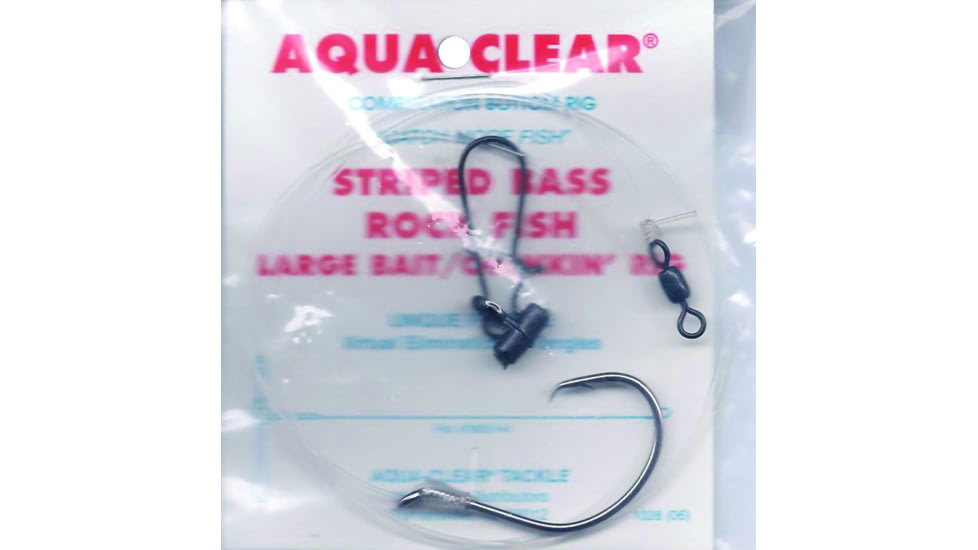 Aqua Clear Tackle Striped Bass Fish Finder Rig