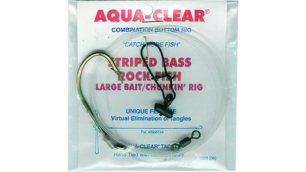 Aqua Clear Tackle Striped Bass Fish Finder Rig
