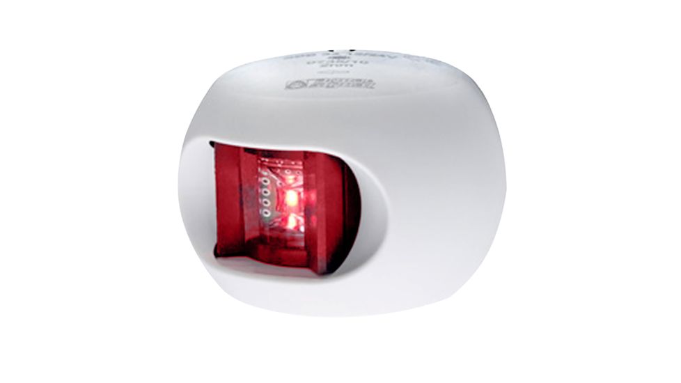 Aqua Signal Series 33 Port LED Side Mount Light - White Housing 78556