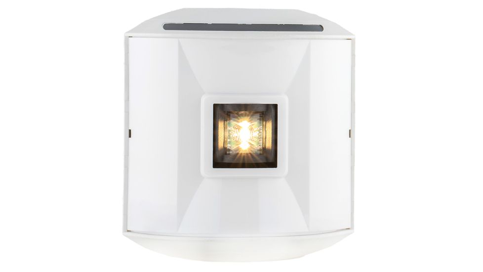 Aqua Signal Series 44 Stern Side Mount LED Light - 12V/24V - White Housing 78619