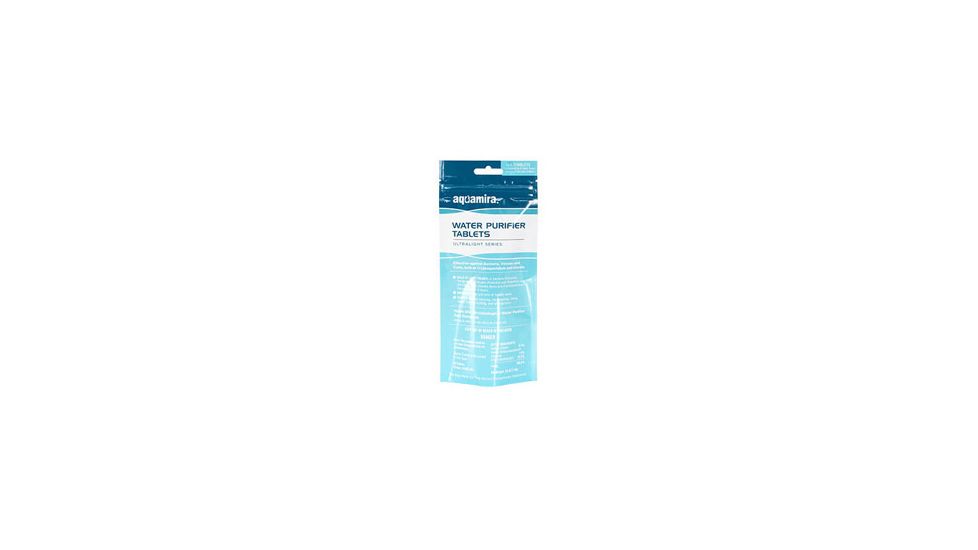 Aquamira 32 oz Water Purifier Tablets, Pack of 50, AQU67406