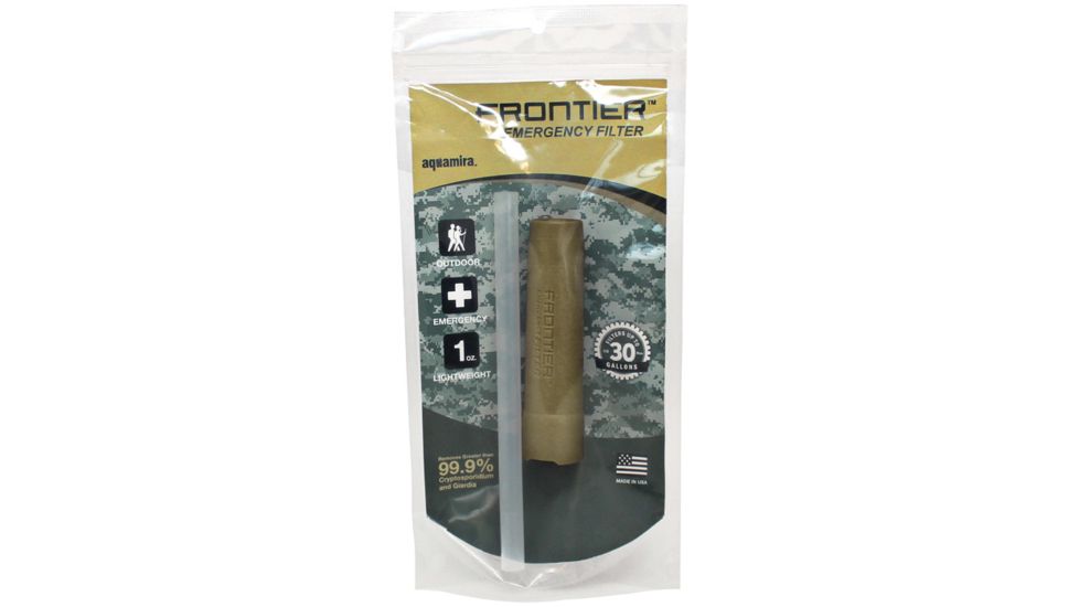 Aquamira Frontier Er Filter Tact Coyote 44159