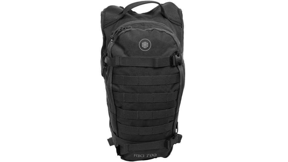 Aquamira Tactical RIG 700 Pressurized Hydration Pack, Black, 85410