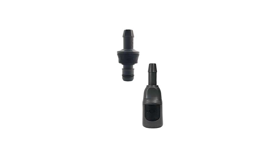 Aquamira UQC Splice Kit 1/4 Inch Adaptor, Black, 67023