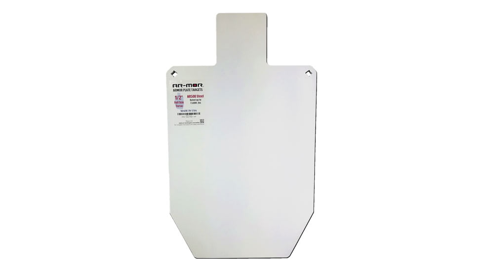 Ar-mor Ar500 66% Ipsc Torso Target 1/2'' Thick Steel