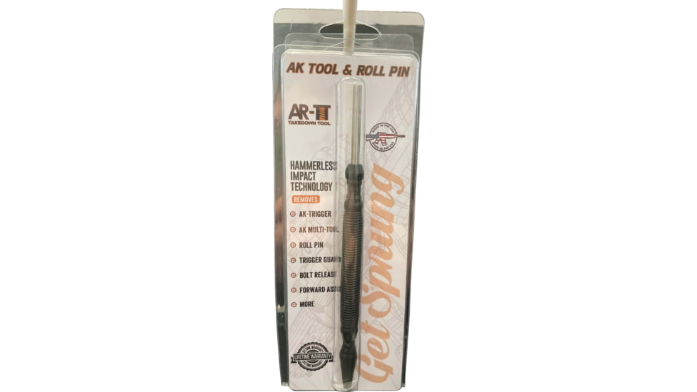 AR TakeDown Tool AK Multi Roll Pin Starter Punch, 6.3in, Steel, Black, AR-TTRPS4