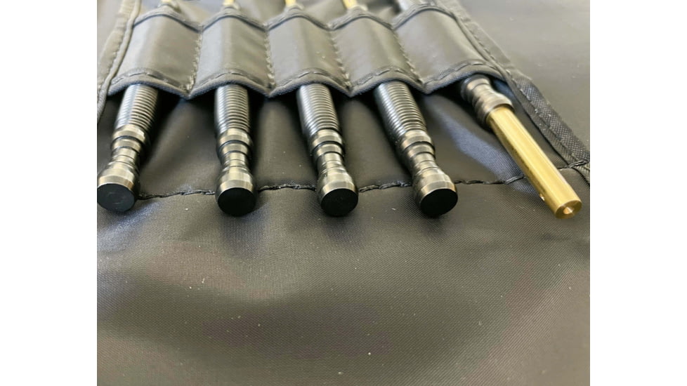 AR TakeDown Tool Full Punch Set with the AR-TT, 6.3in, Brass, Black, AR-TTBK1