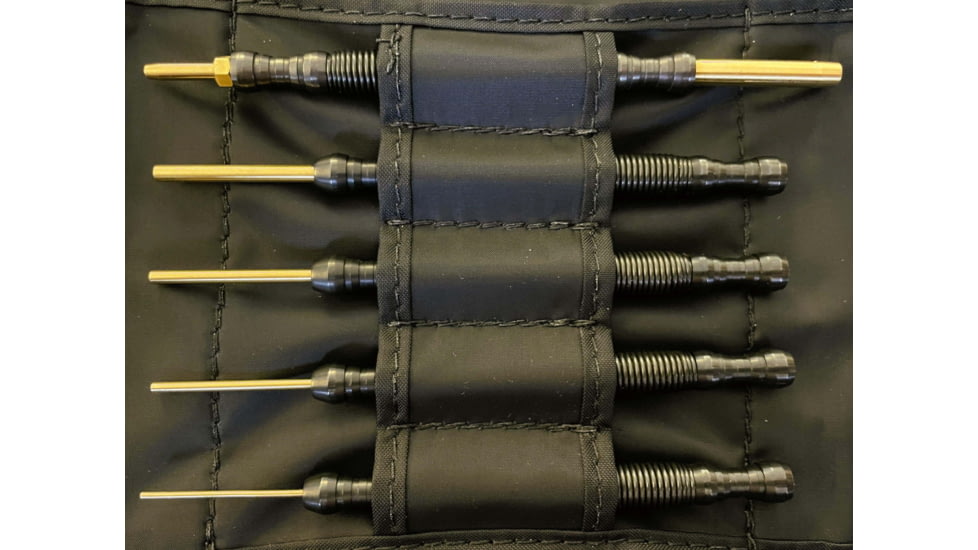 AR TakeDown Tool Full Punch Set with the AR-TT, 6.3in, Brass, Black, AR-TTBK1