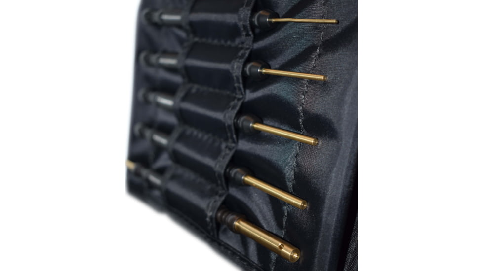 AR TakeDown Tool Full Punch Set with the AR-TT, 6.3in, Brass, Black, AR-TTBK1