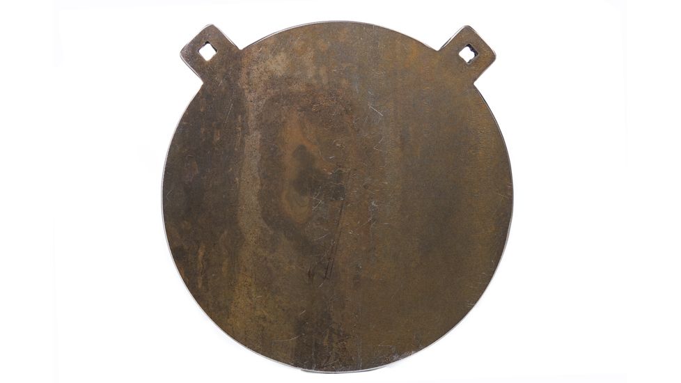 AR500 Armor 1/2 inch Steel 12 inch Gong Target, Unpainted 12GONG