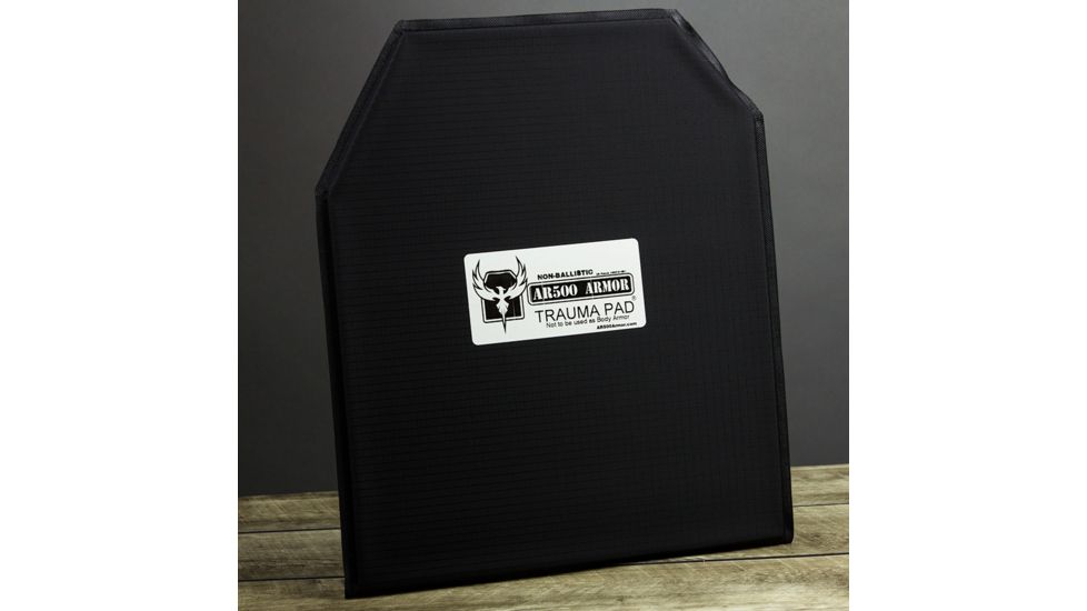 AR500 Armor 10x12 Gen 2 Blunt Force ASC Trauma Pad, Black TPAD10X12