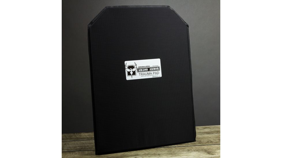 AR500 Armor 11x15 Gen 2 Backpack Trauma Pad, Black TPAD11X15