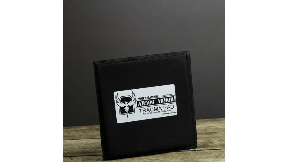 AR500 Armor 6x6 Gen 2 Side Trauma Pad, Black TPAD6X6