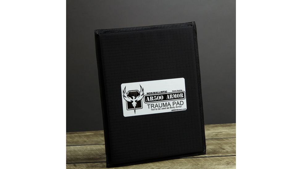 AR500 Armor 6x8 Gen 2 Side Trauma Pad, Black TPAD6X8