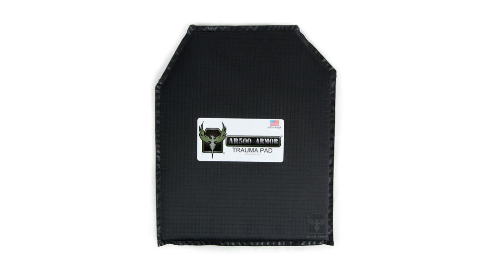 AR500 Armor 8x10 Gen 2 Blunt Force ASC Trauma Pad, Black TPAD8X10