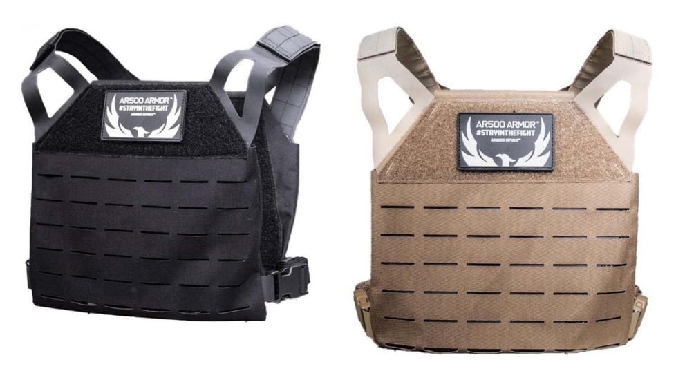 AR500 Armor Freeman Plate Carrier, Black, Coyote