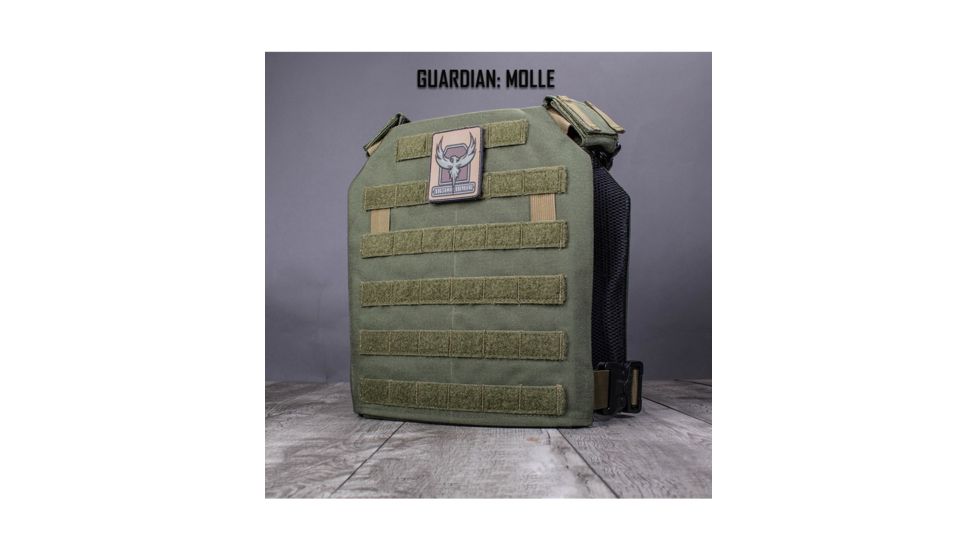 AR500 Armor Guardian Plate Carrier w/Standard MOLLE, Olive Drab GUARDIANOD