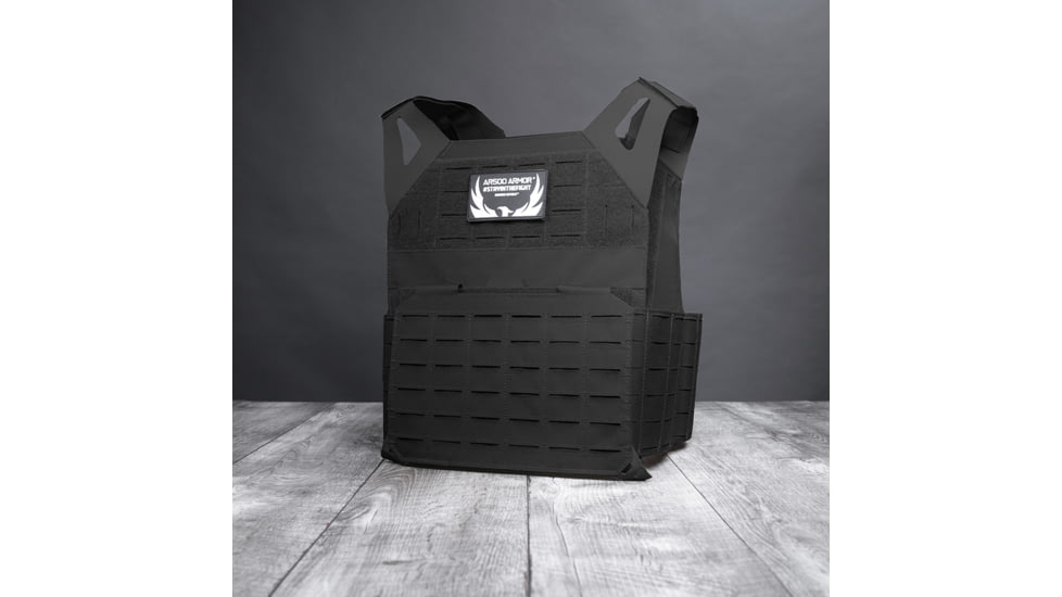 AR500 Armor Invictus Plate Carrier, Medium - 2XL, Black,  9911