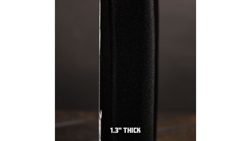 AR500 Armor Level III 10x12 Lightweight UHMWPE Body Armor Plate, Black PE3PLATE