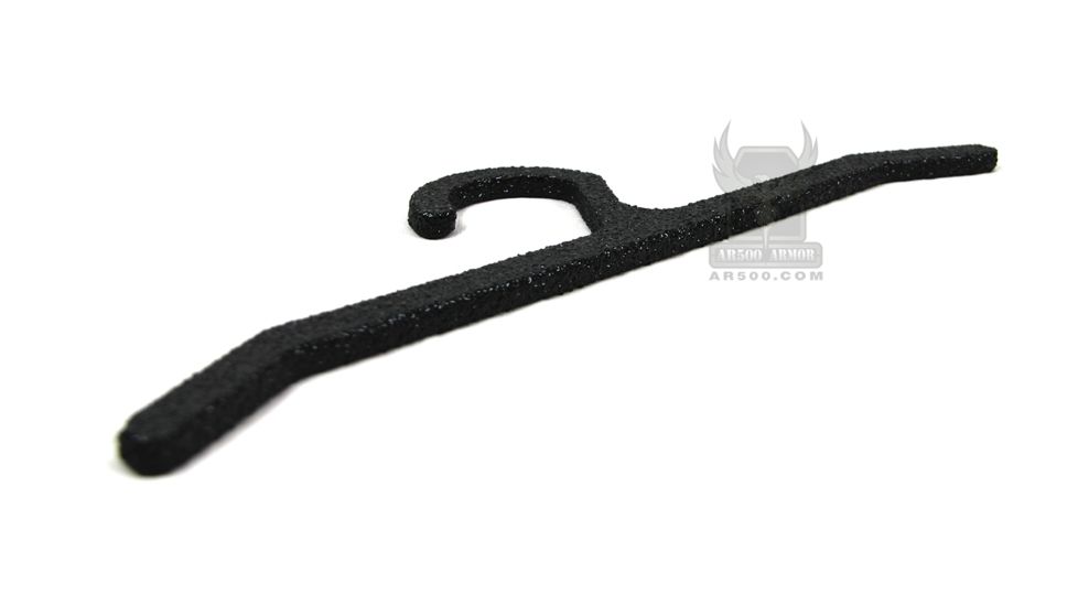 AR500 Armor Level III Body Armor/Plate Carrier Hanger, Black HANGERS