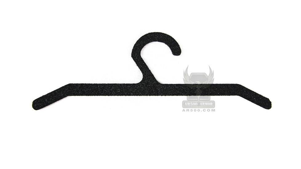 AR500 Armor Level III Body Armor/Plate Carrier Hanger, Black HANGERS