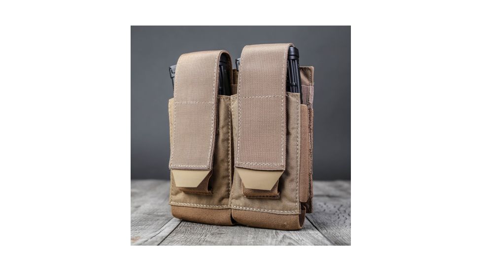 AR500 Armor Multi-Caliber Rifle Magazine Pouch, MCRMP, 5.56/7.62x39/.308, Coyote ARMAGCY
