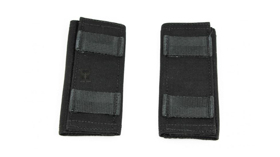 AR500 Armor Plate Carrier Shoulder Pads, 2-Pack, Black, 6335