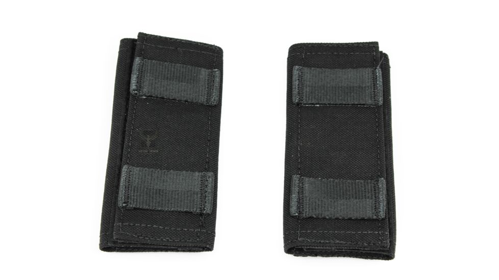 AR500 Armor Plate Carrier Shoulder Pads, 2-Pack, Black, 6335