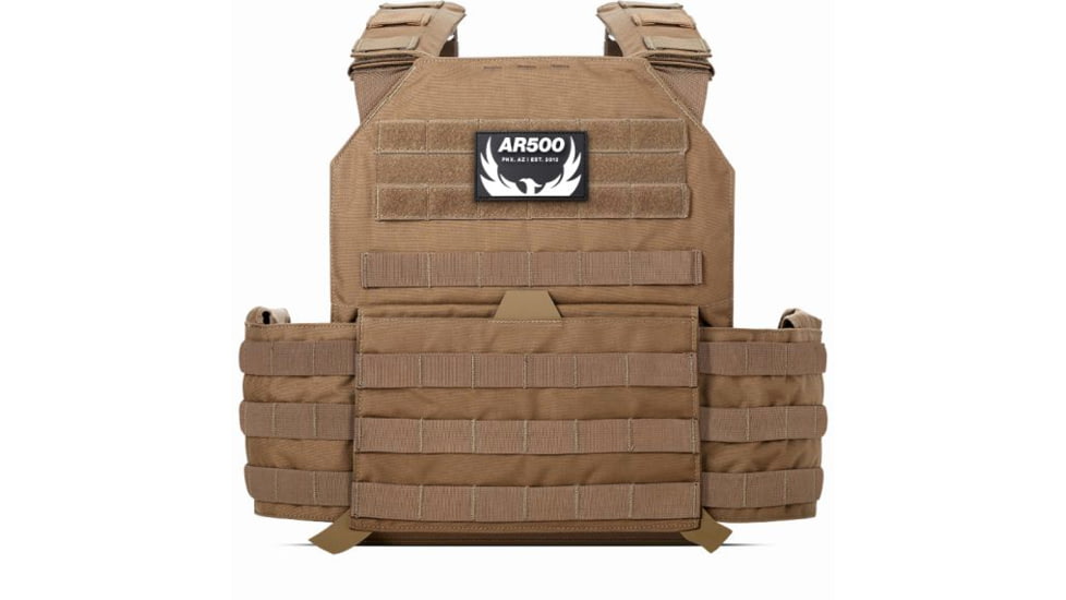 AR500 Armor Testudo Lite Plate Carrier Bundle, Coyote, 11468