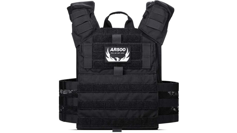 AR500 Armor Valkyrie Plate Carrier, Black, 9643