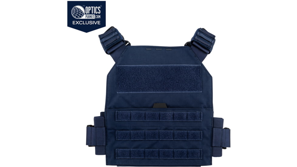 OpticsPlanet Exclusive AR500 Armor Veritas Lite Modular Plate Carrier, Blue, Medium/2XL, 10464