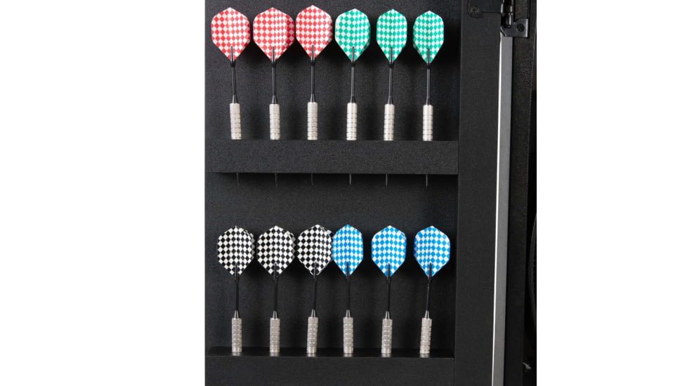 Arachnid Cricketmaxx 4.0 Electronic Dartboard Cabinet Set, Black, CMX4000