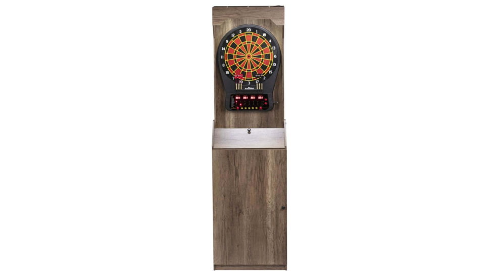 Arachnid Led Light Up Arcade Stand Up Rustic Cabinet W/ Cricket Pro 650, Wood grain, E650FSRT-BK2