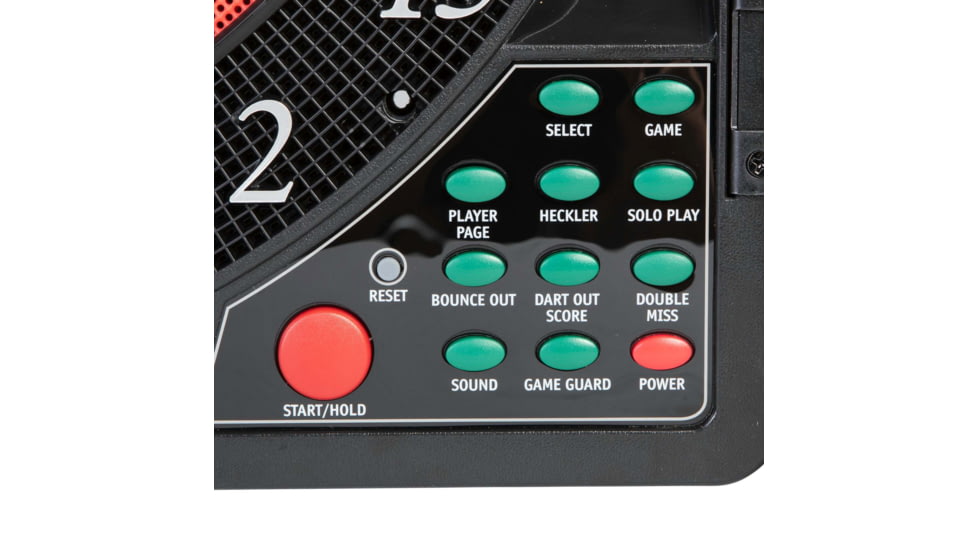 Arachnid Titanium 5400 Electronic Dartboard With Integrated Cabinet, Black, EDBM680