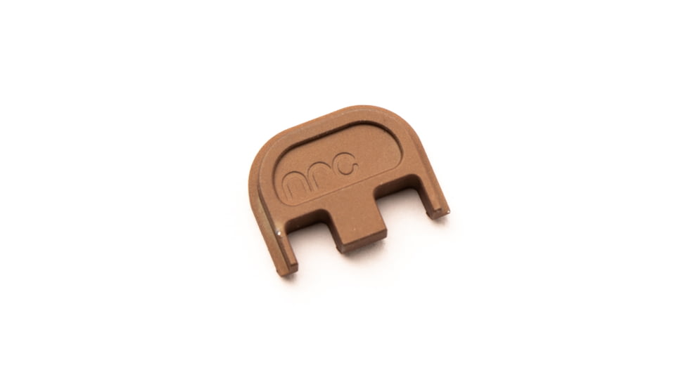 Arc Division Backplate Pistol Slide, Glock 17/19, Gen 3/4, Bronze, 15056