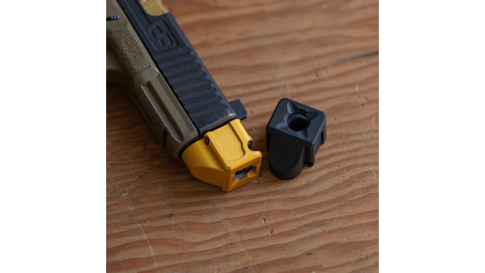 Arc Division Sparc M V2 Pistol Compensator , 9mm, Gen 3, .5x28, Anodized, Gold, 40089